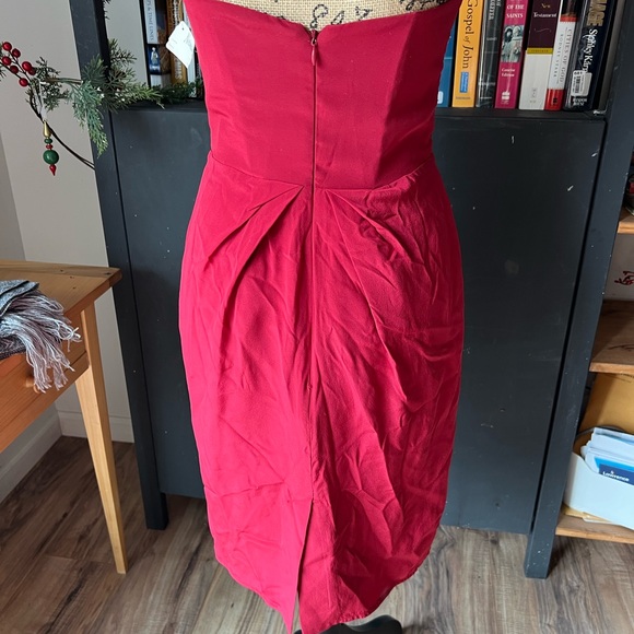 Zimmermann Strapless Red Dress (junior) - Picture 3 of 7